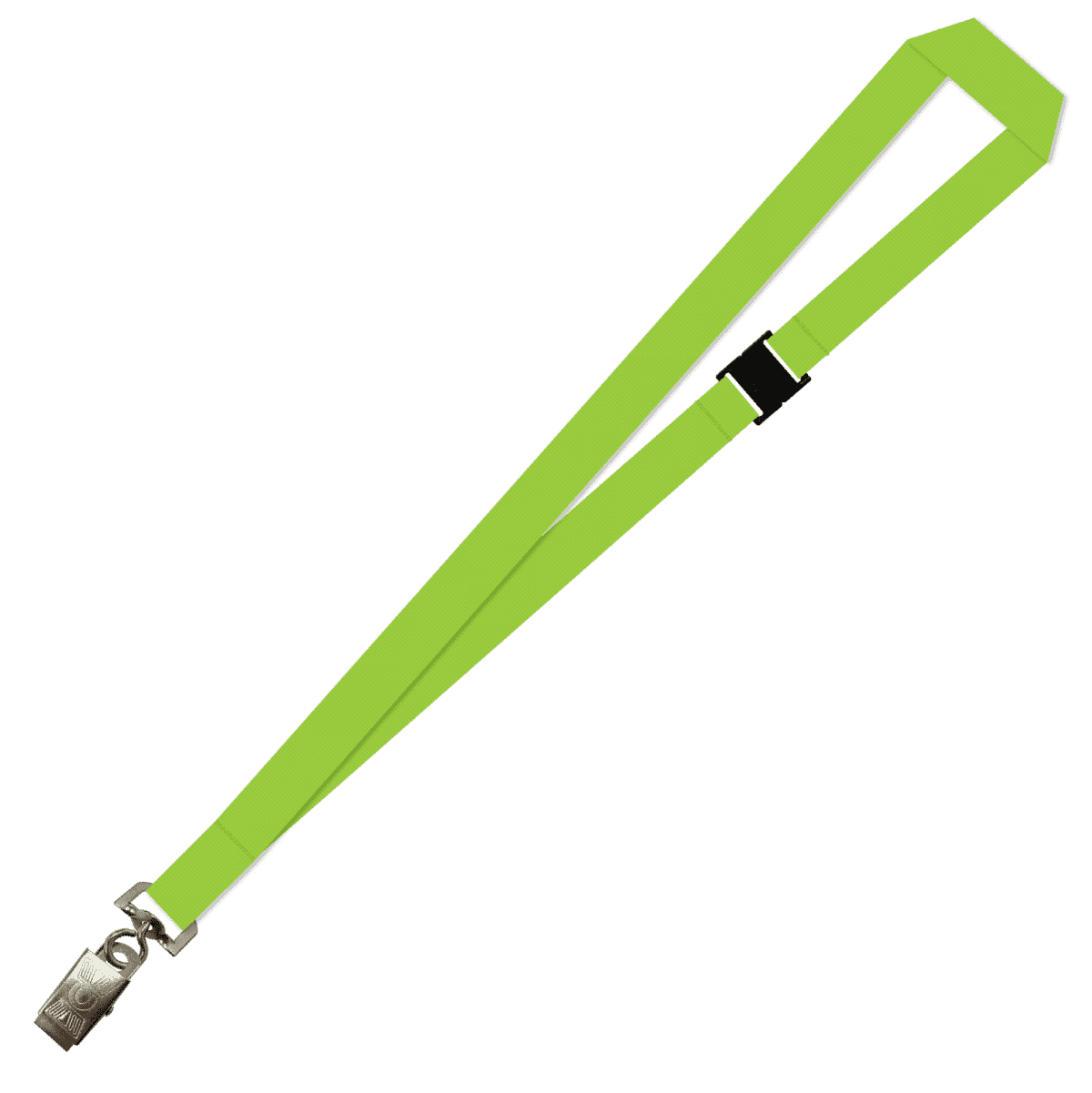 Gemini Plain Lanyard with Alligator Clip and Breakaway