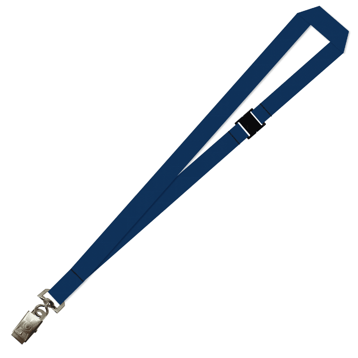 Gemini Plain Lanyard with Alligator Clip and Breakaway