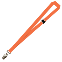 Gemini Plain Lanyard with Alligator Clip and Breakaway