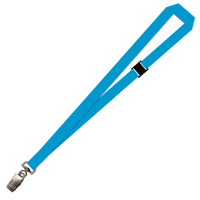 Gemini Plain Lanyard with Alligator Clip and Breakaway