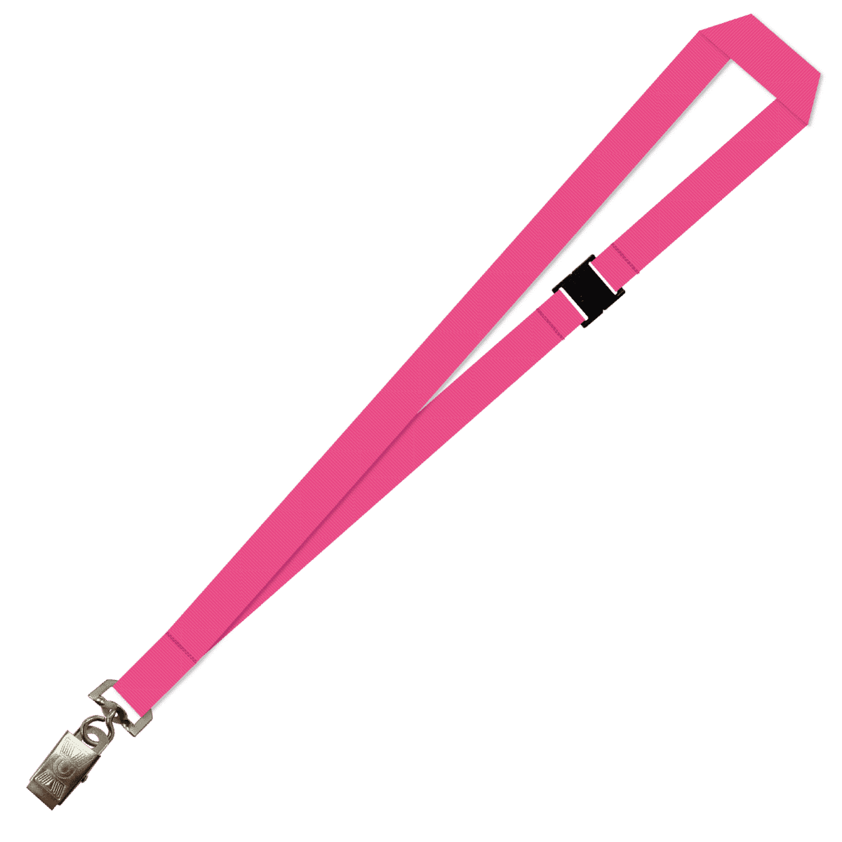 Gemini Plain Lanyard with Alligator Clip and Breakaway