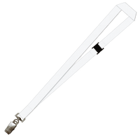 Gemini Plain Lanyard with Alligator Clip and Breakaway