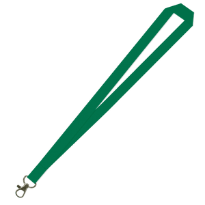 Gemini Plain Lanyard with Carabiner - 15mm rPET