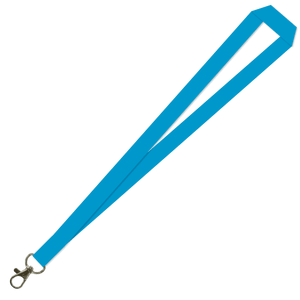 Gemini Plain Lanyard with Carabiner - 20mm Polyester