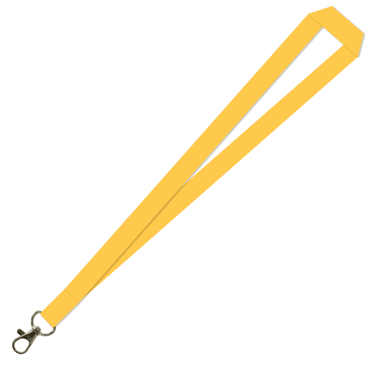 Gemini Plain Lanyard with Carabiner - 20mm Polyester