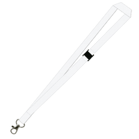 Gemini Plain Lanyard with Carabiner and Breakaway