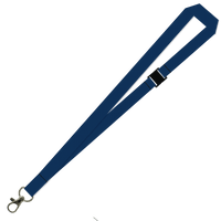 Gemini Plain Lanyard with Carabiner and Breakaway