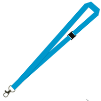 Gemini Plain Lanyard with Carabiner and Breakaway