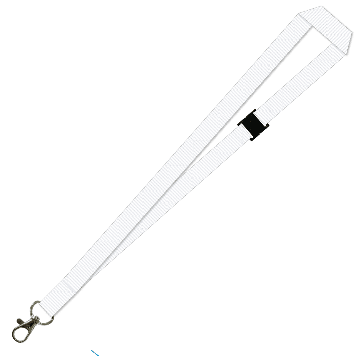 Gemini Plain Lanyard with Carabiner and Breakaway
