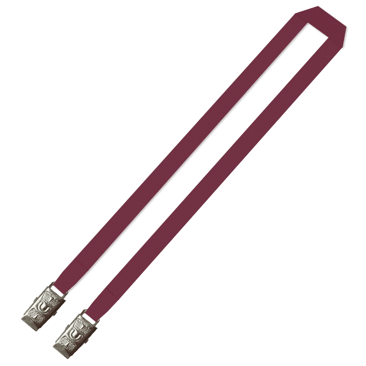 Gemini Plain Lanyard with Double Alligator