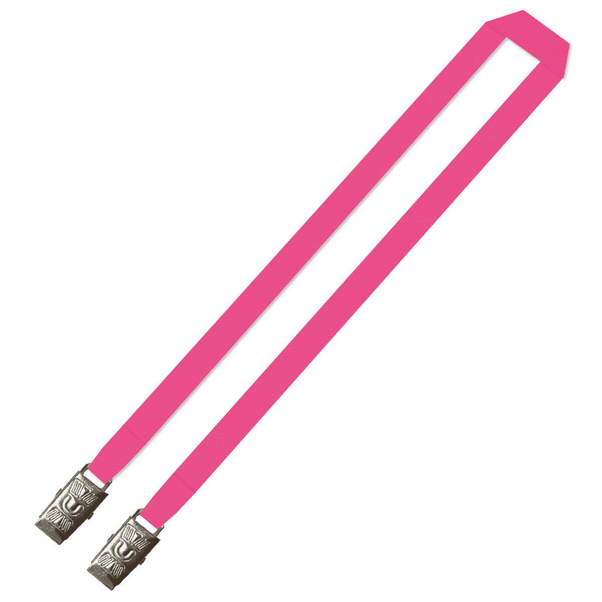 Gemini Plain Lanyard with Double Alligator