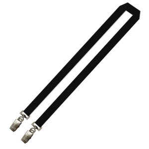 Gemini Plain Lanyard with Double Alligator - 20mm Polyester