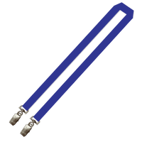 Gemini Plain Lanyard with Double Alligator