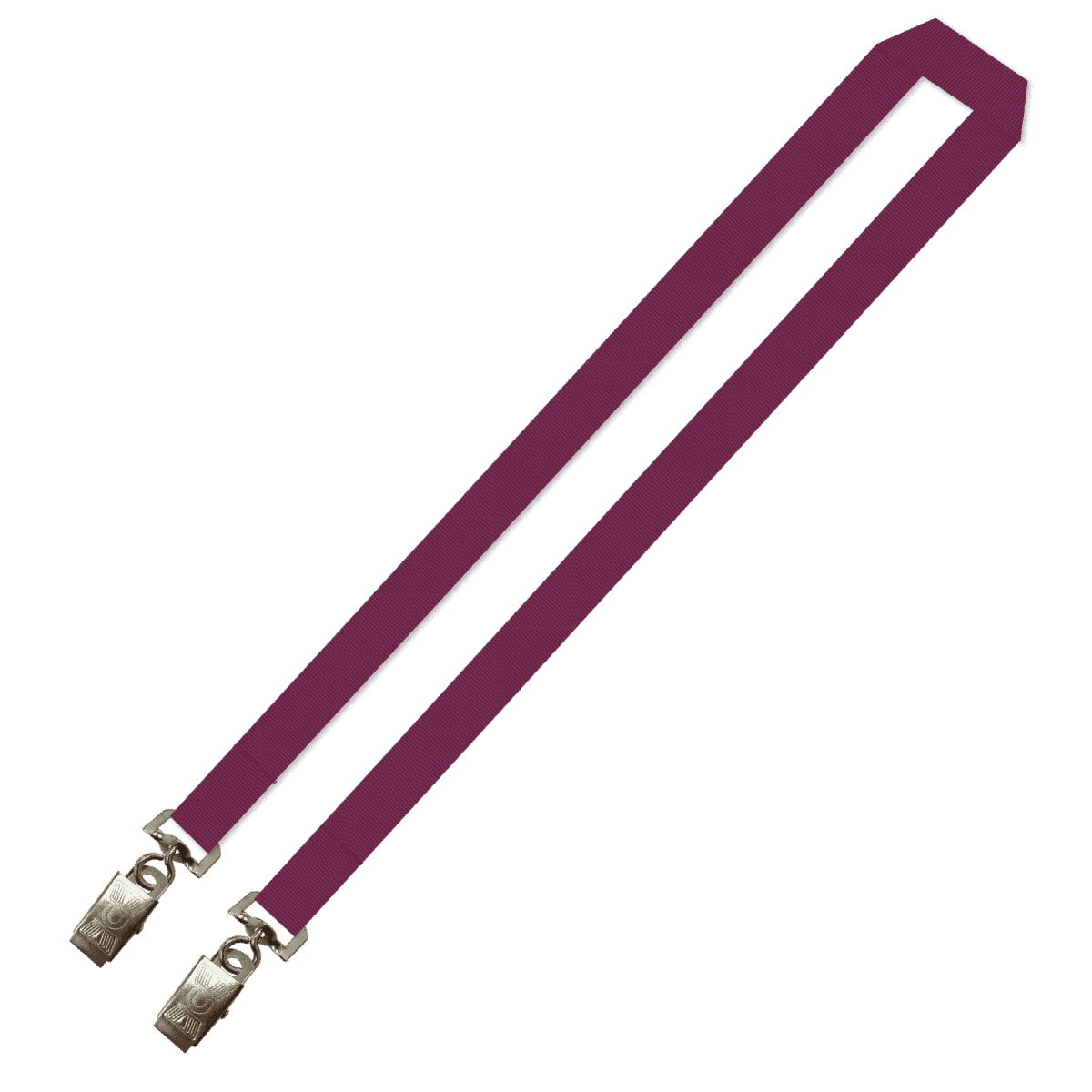 Gemini Plain Lanyard with Double Alligator