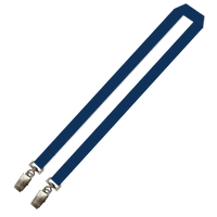 Gemini Plain Lanyard with Double Alligator