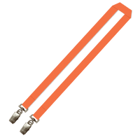 Gemini Plain Lanyard with Double Alligator