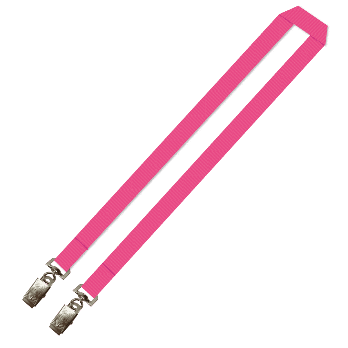 Gemini Plain Lanyard with Double Alligator