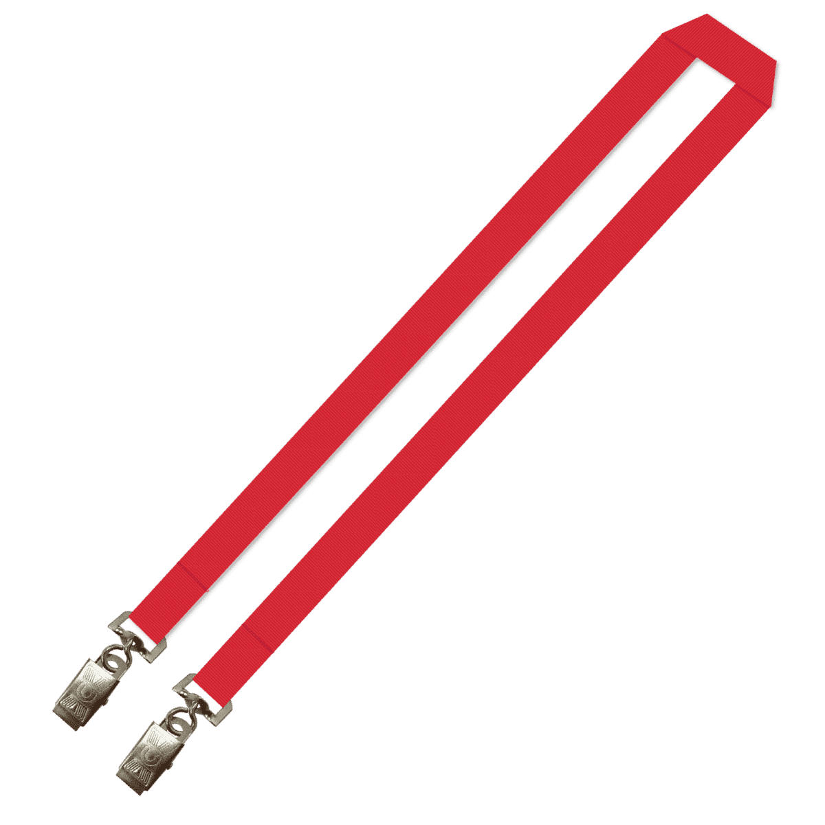 Gemini Plain Lanyard with Double Alligator