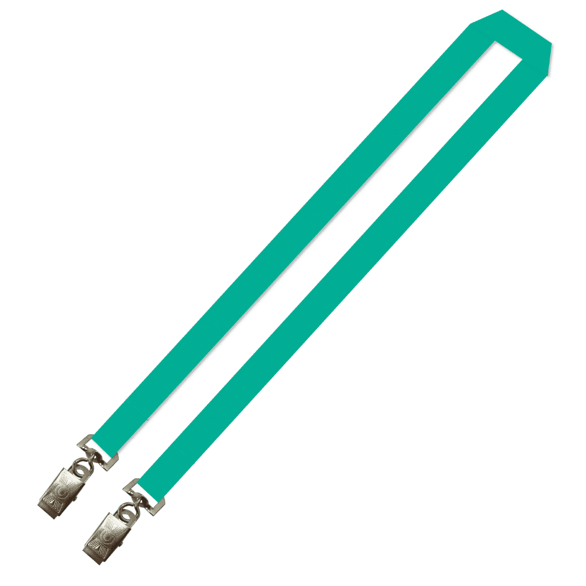 Gemini Plain Lanyard with Double Alligator