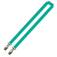 Gemini Plain Lanyard with Double Alligator