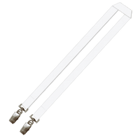 Gemini Plain Lanyard with Double Alligator