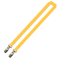 Gemini Plain Lanyard with Double Alligator