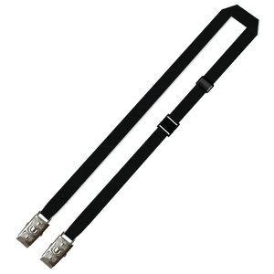 Gemini Plain Lanyard with Double Alligator, Adjustable and Breakaway - 15mm Polyester
