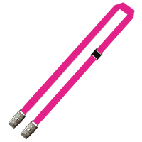 Gemini Plain Lanyard with Double Alligator and Breakaway