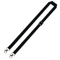 Gemini Plain Lanyard with Double Carabiner and Breakaway