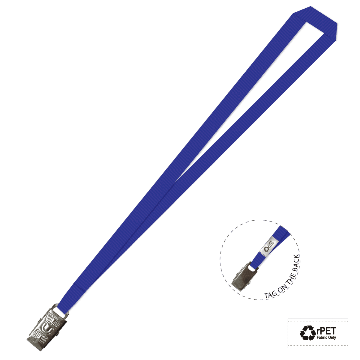Gemini Plain Lanyard with Alligator Clip