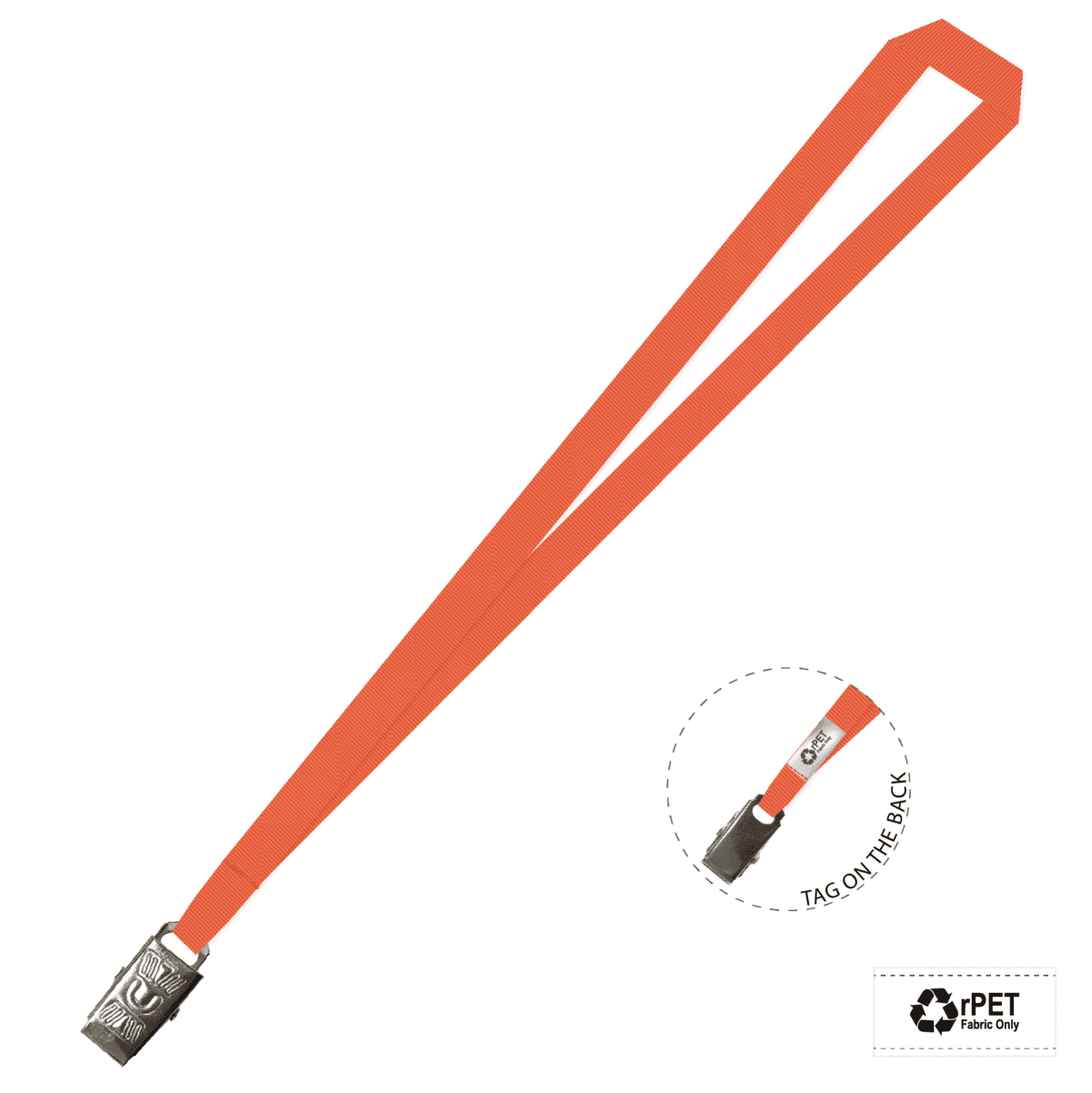 Gemini Plain Lanyard with Alligator Clip