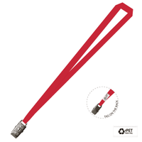 Gemini Plain Lanyard with Alligator Clip - 15mm rPET