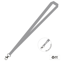 Gemini Plain Lanyard with Carabiner - 15mm rPET