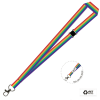 Gemini Plain Lanyard with Carabiner and Breakaway