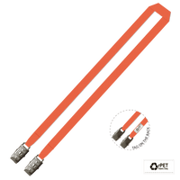 Gemini Plain Lanyard with Double Alligator