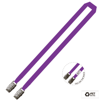 Gemini Plain Lanyard with Double Alligator