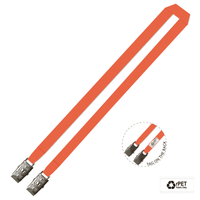 Gemini Plain Lanyard with Double Alligator