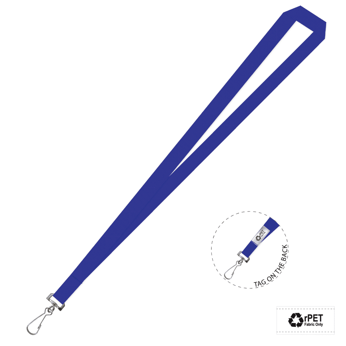 Gemini Plain Lanyard with Swivel Hook