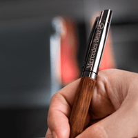 The Heritage Wooden + Metal Ball Pen