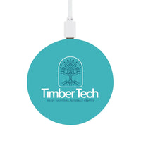 Arc Round Bamboo Wireless Charger
