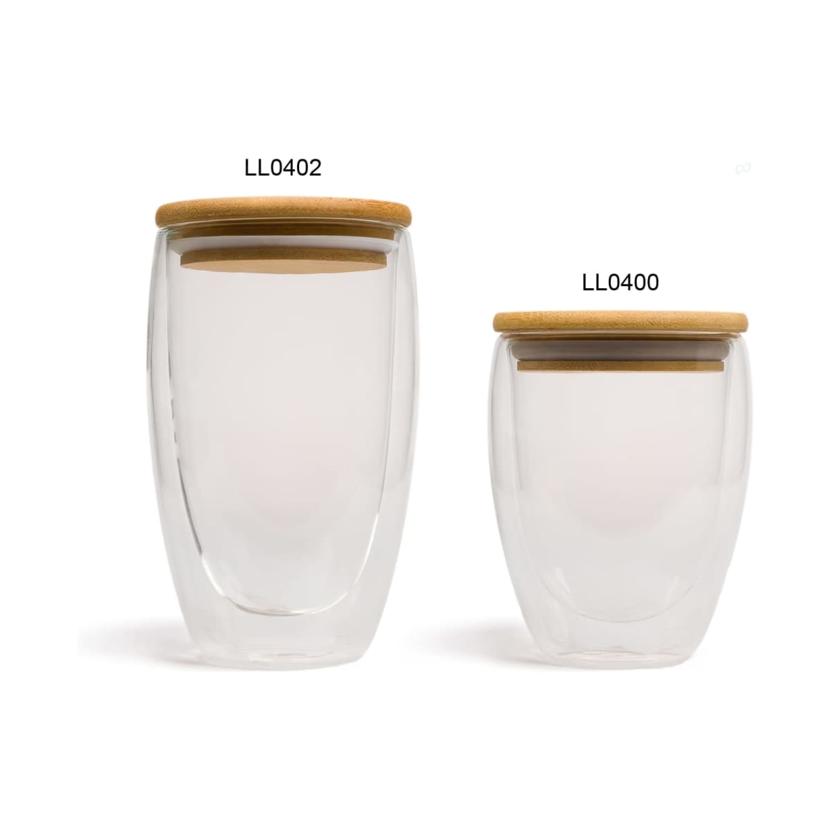 Sierra 350ml Double Wall Glass Cup