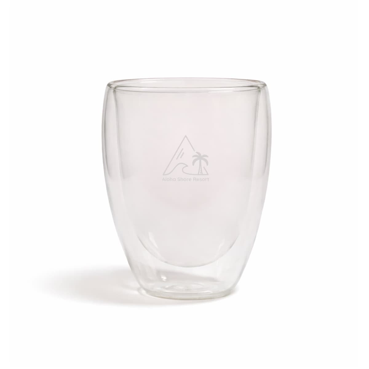 Sierra 350ml Double Wall Glass Cup