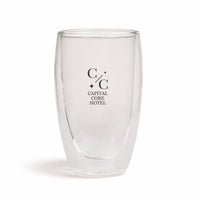 Sierra 450ml Double Wall Glass Cup