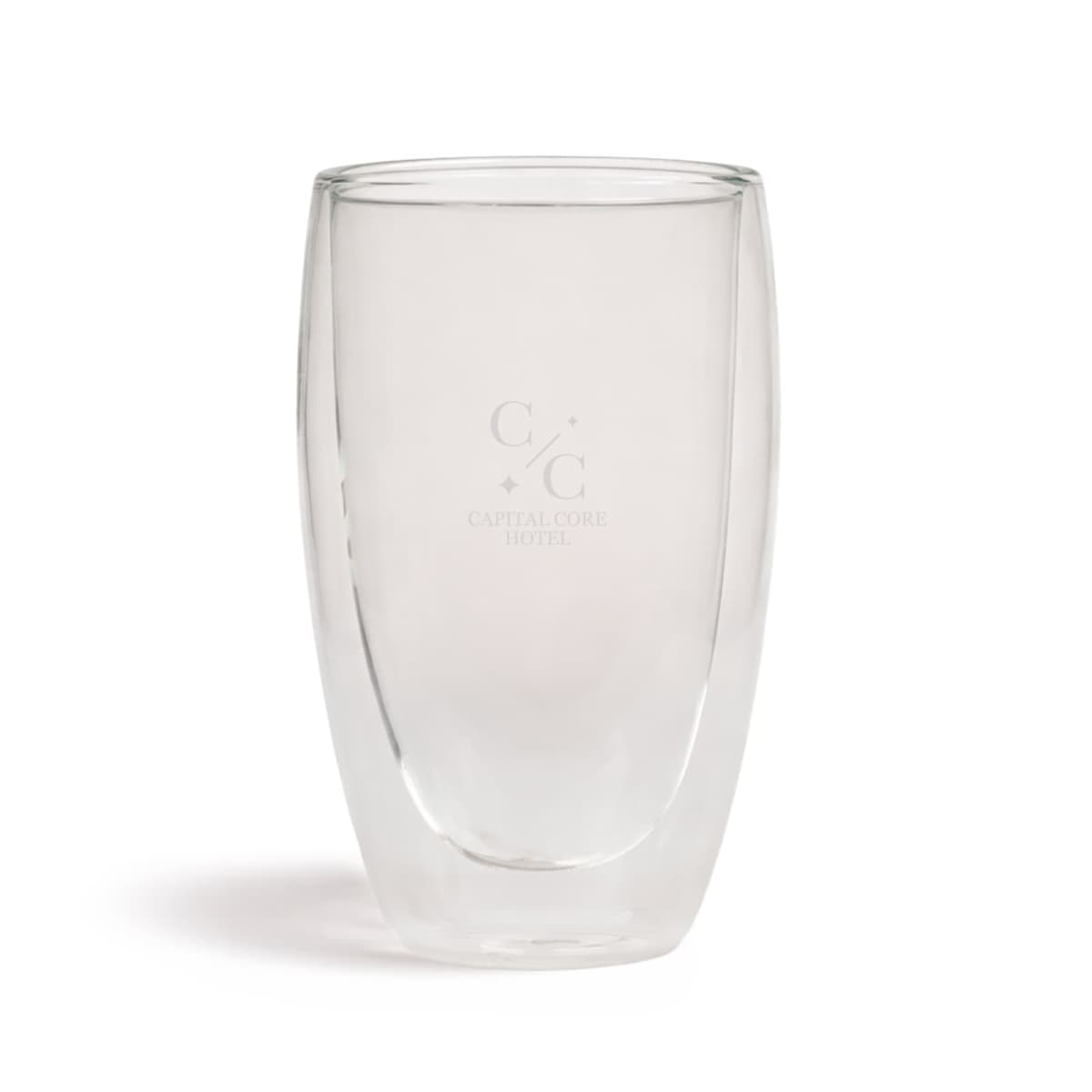 Sierra 450ml Double Wall Glass Cup