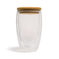 Sierra 450ml Double Wall Glass Cup