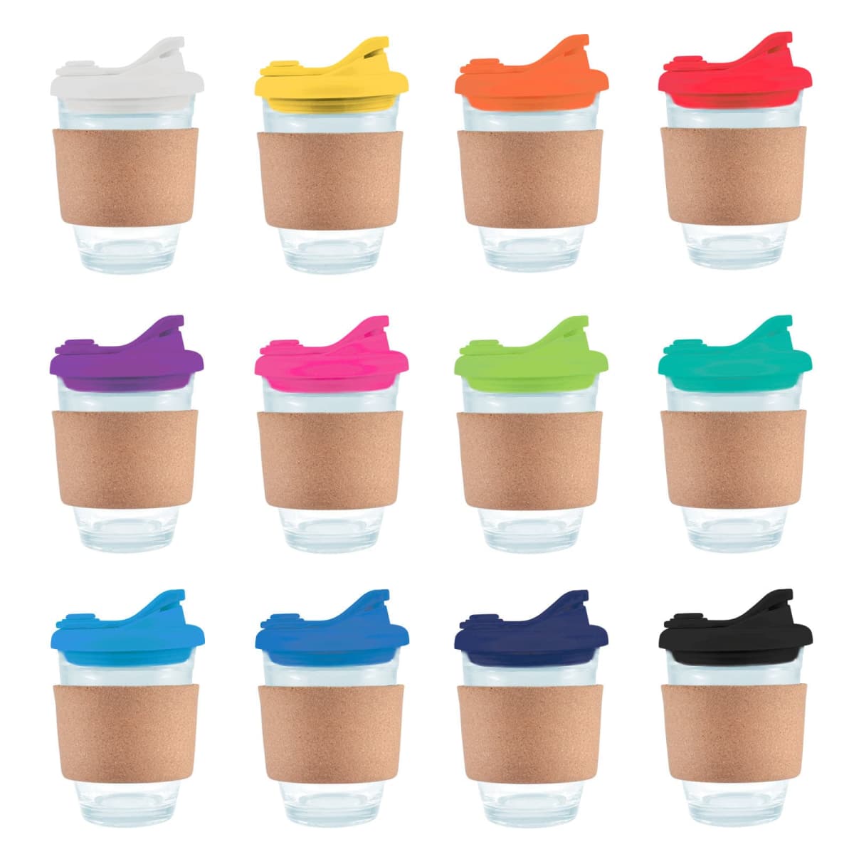 Vienna Coffee Cup / Snap Lid / Cork Band