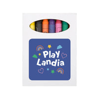 Get Crafty Folding Calico Bag and Crayons