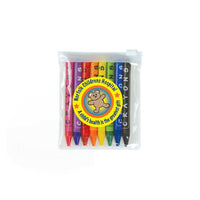 Louvre Crayons in PVC Zipper Pouch