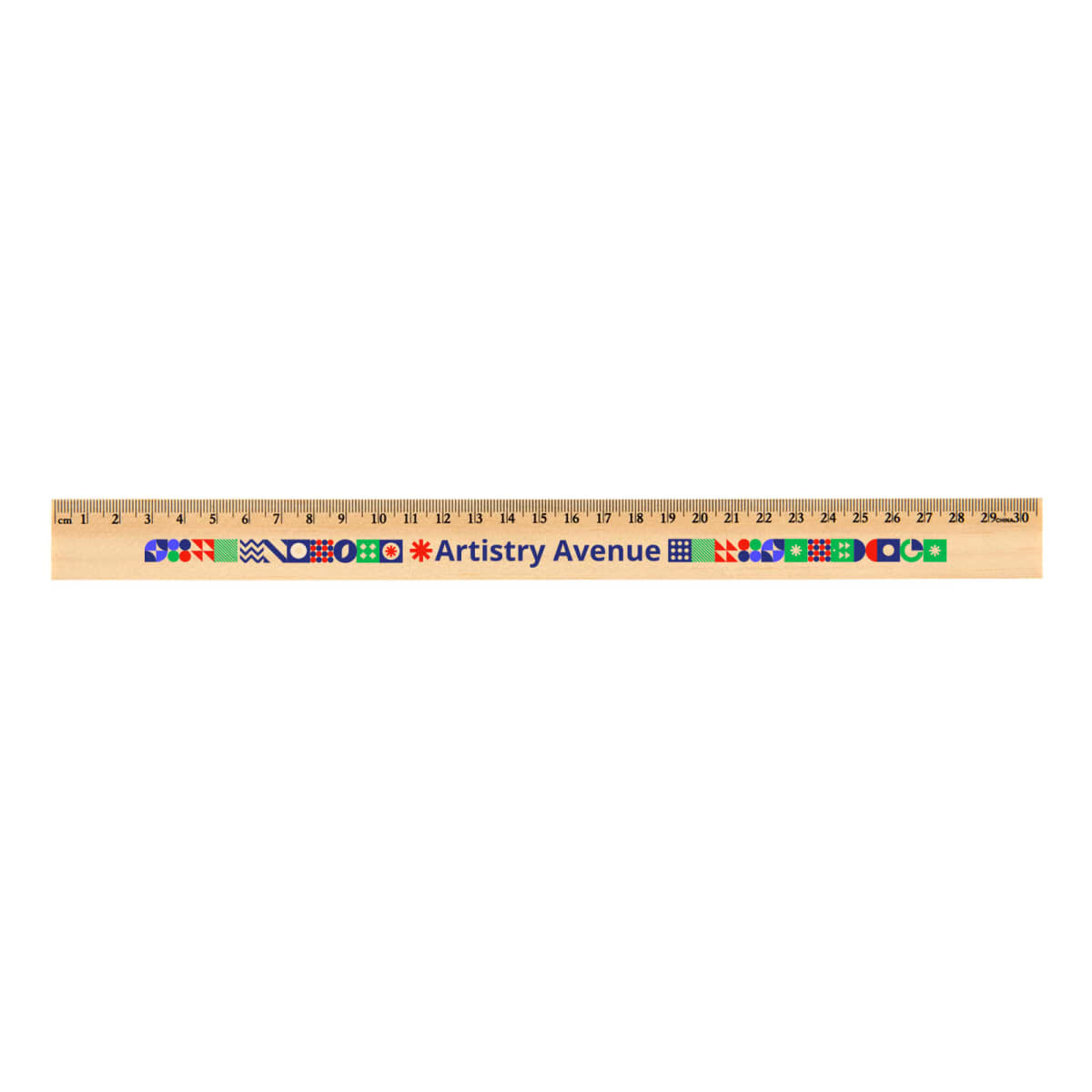 Axis 30cm Wooden Ruler
