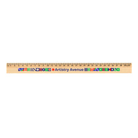 Axis 30cm Wooden Ruler